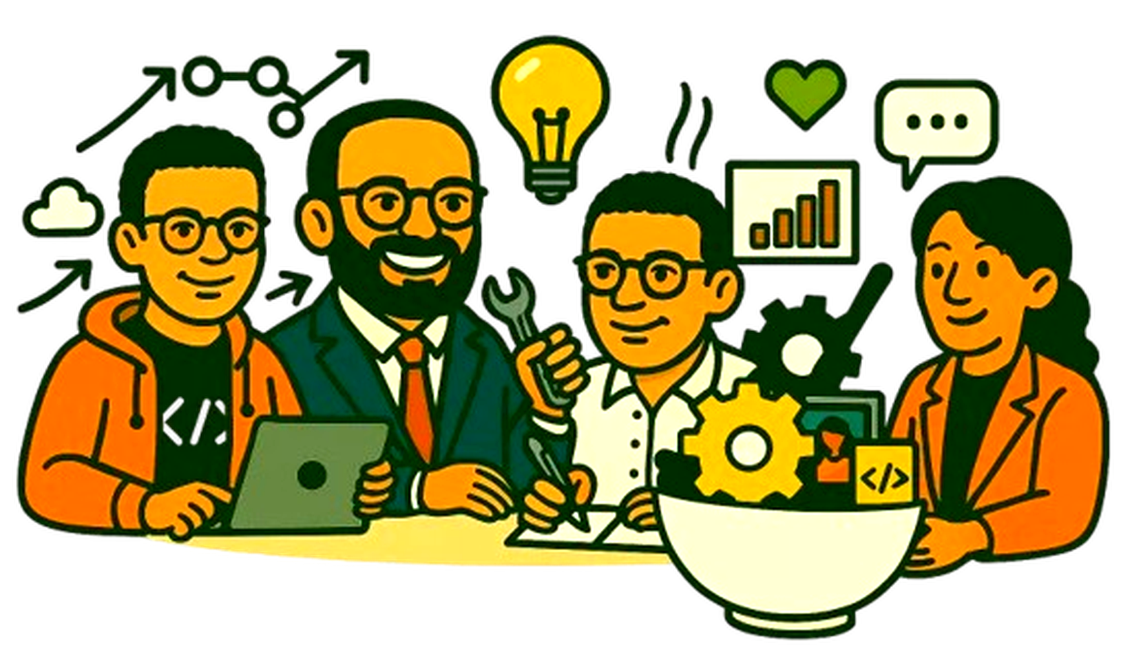 The Business Chefs turning ideas, data and processes into plated results